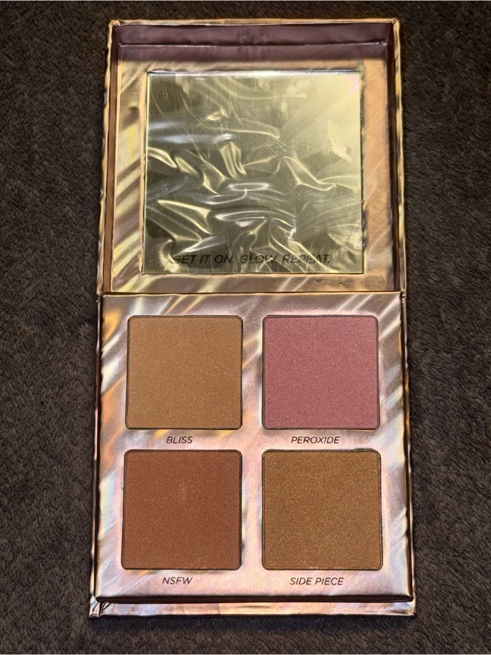 Urban Decay Afterglow Highlighter Palette - Iridescent Pearl & Champagne